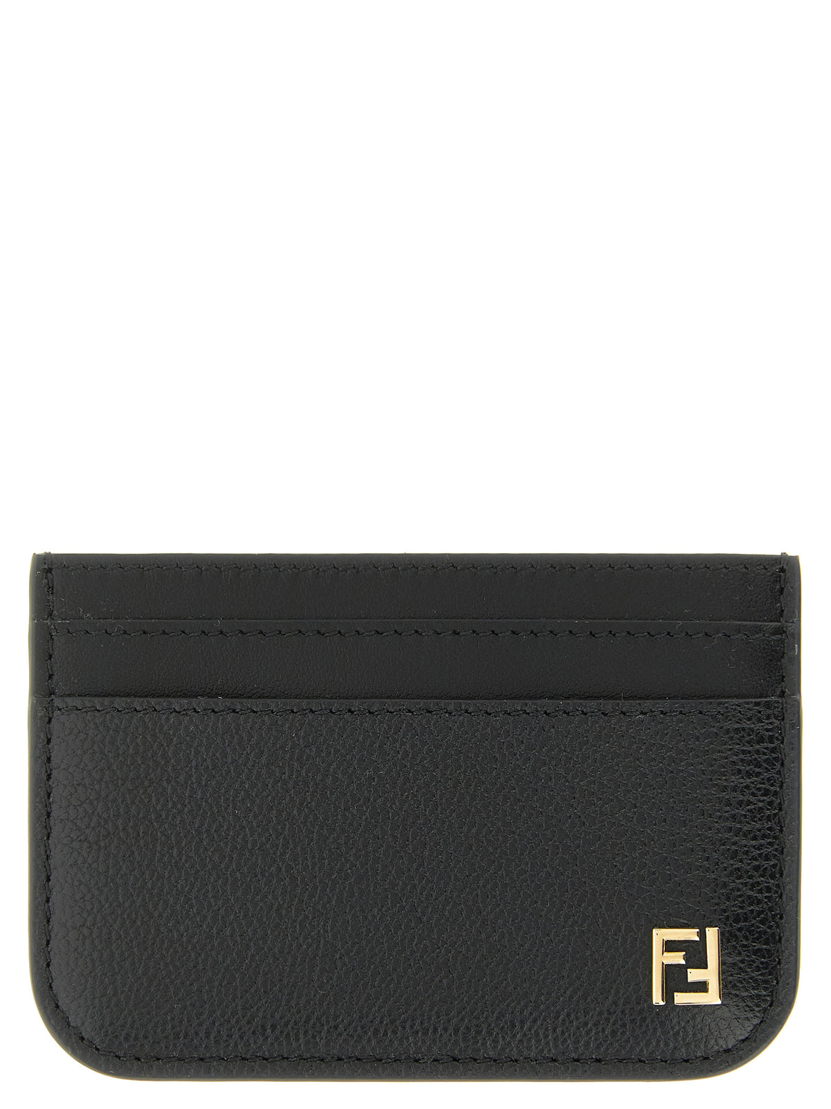 Fendi Black Calfskin Cardholder - Timeless Luxury Accessory