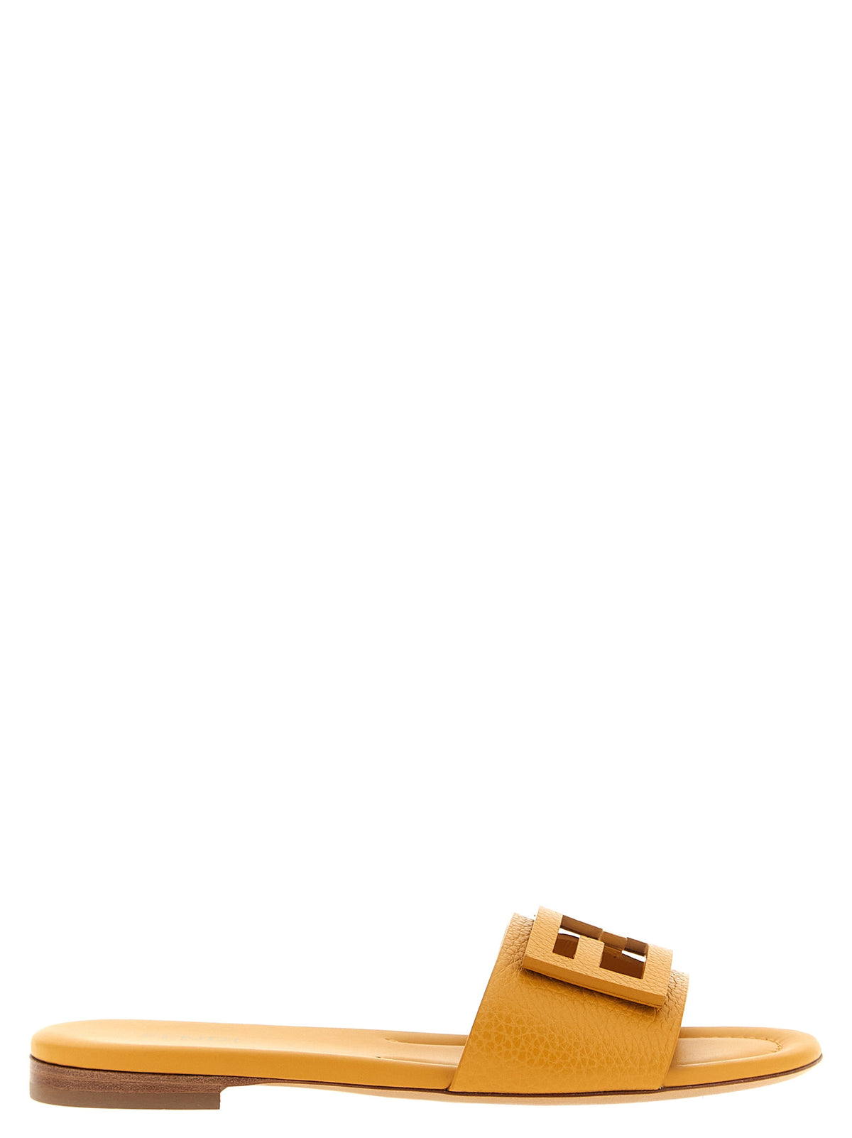 Fendi Multicolor Calfskin Slides - Timeless Luxury Footwear