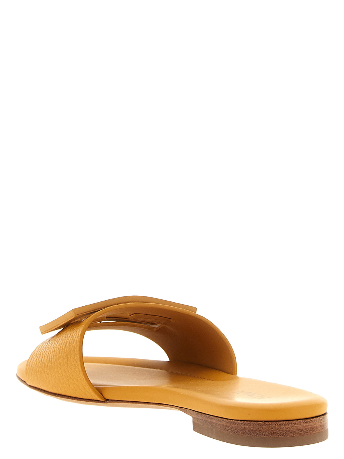 Fendi Multicolor Calfskin Slides - Timeless Luxury Footwear