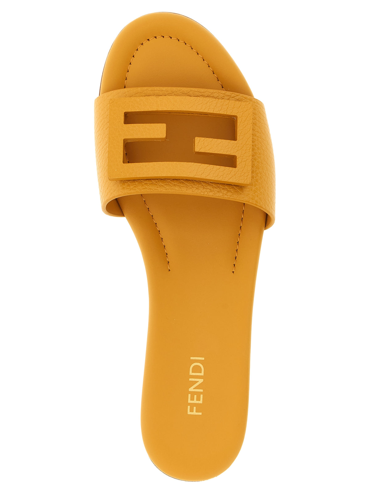 Fendi Multicolor Calfskin Slides - Timeless Luxury Footwear