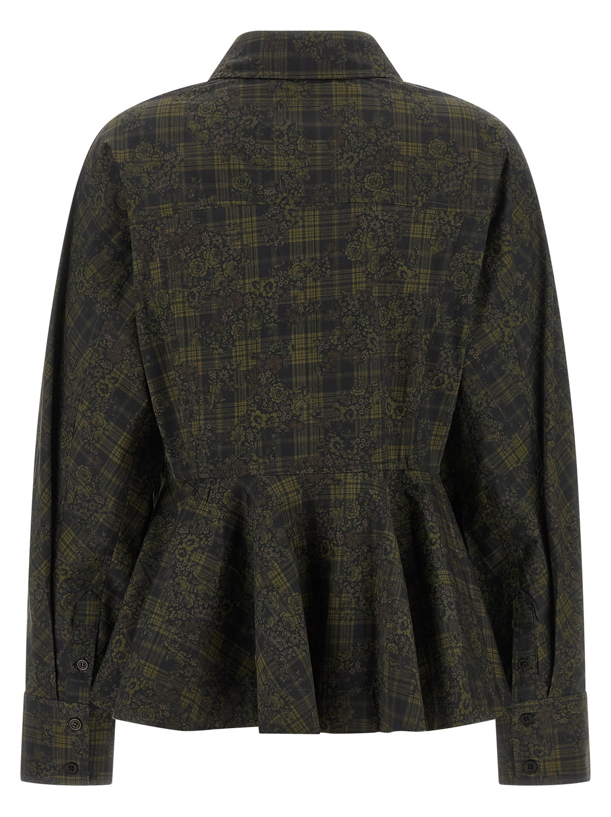 Ganni Bicolor Organic Cotton Blouse - Elevate Your Wardrobe