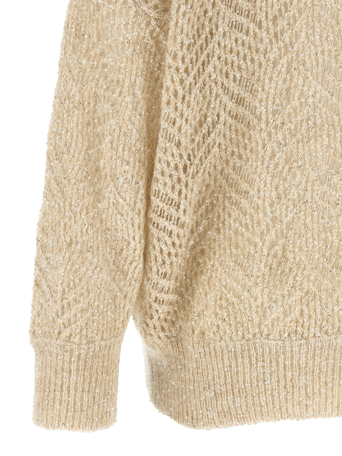 Brunello Cucinelli Beige Polyamide Cardigan