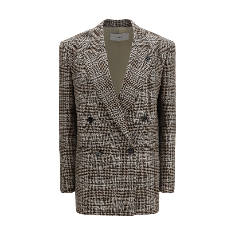 Lardini Beige Wool Oves Aries Blazer