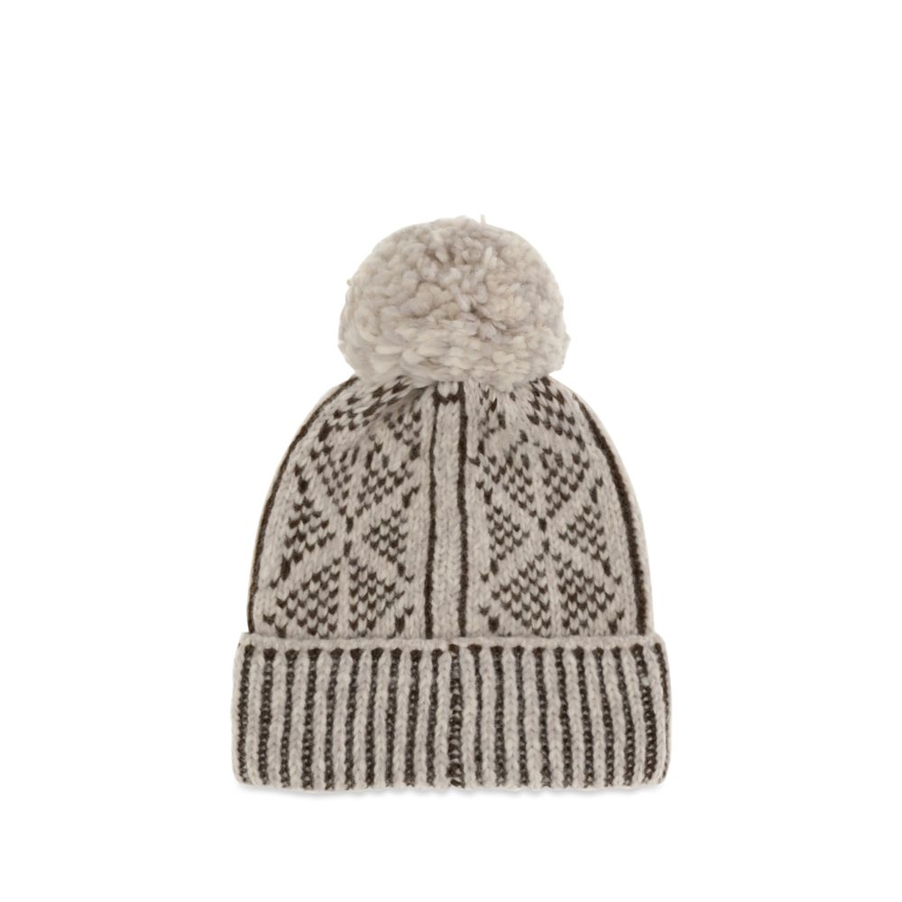 Elevate your winter style with the Moncler Grenoble Gray Alpaca Vicugna Pacos Beanie, a luxurious blend of alpaca and wool, crafted for sophistication and warmth.
