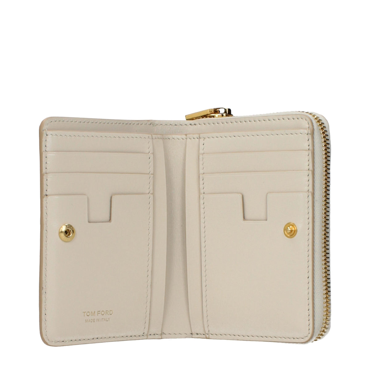 Discover the Tom Ford Beige Leather Wallet, a masterpiece of timeless craftsmanship and luxurious design, perfect for those who embody elegance and sophistication.