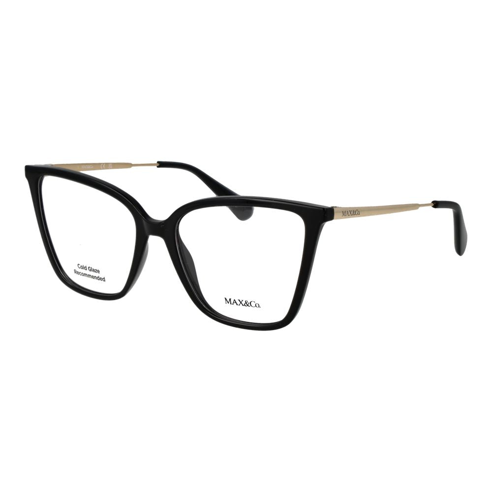 Discover the Max & Co Black Acetate Glasses, where exquisite craftsmanship meets timeless elegance, perfect for those who embrace their unique allure.