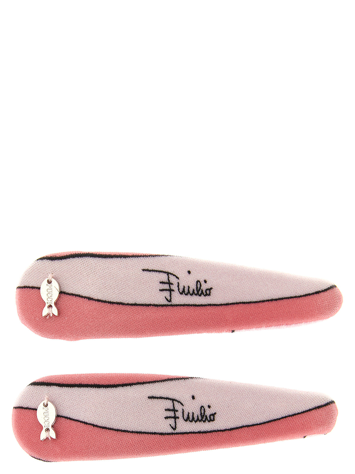Elevate your style with the Emilio Pucci Multicolor Polyamide Hair Clip, a luxurious blend of artistry and sophistication, perfect for making a statement.