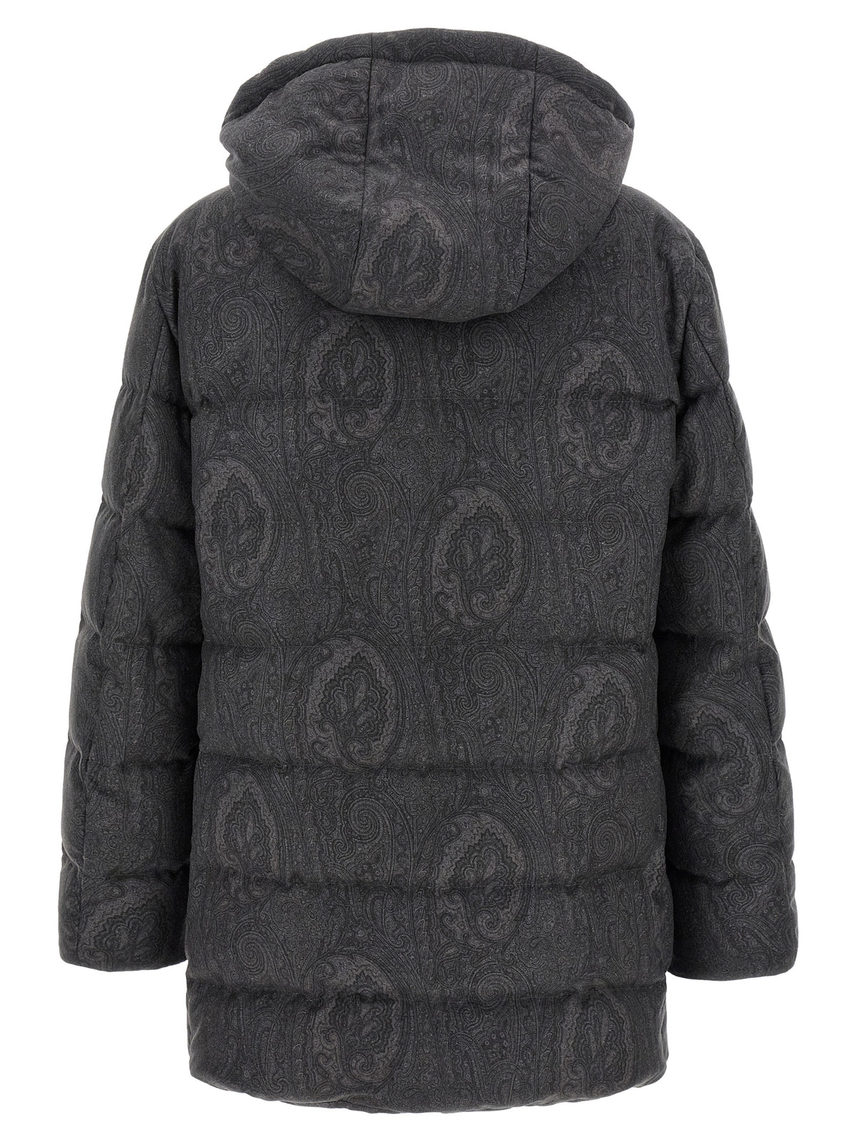 Elevate your style with the Etro Gray Wool Coat, a luxurious blend of 100% wool and exquisite craftsmanship, perfect for the discerning individual seeking timeless elegance.