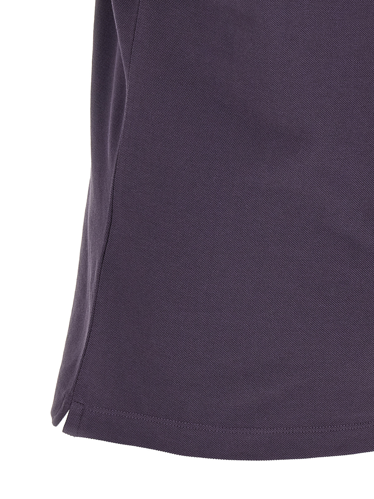 Brunello Cucinelli Purple Cotton Polo Shirt