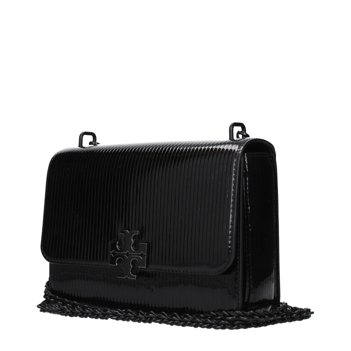 Elevate your style with the Tory Burch Black Leather Crossbody Bag, a symbol of refined luxury and exquisite craftsmanship designed for the discerning individual.