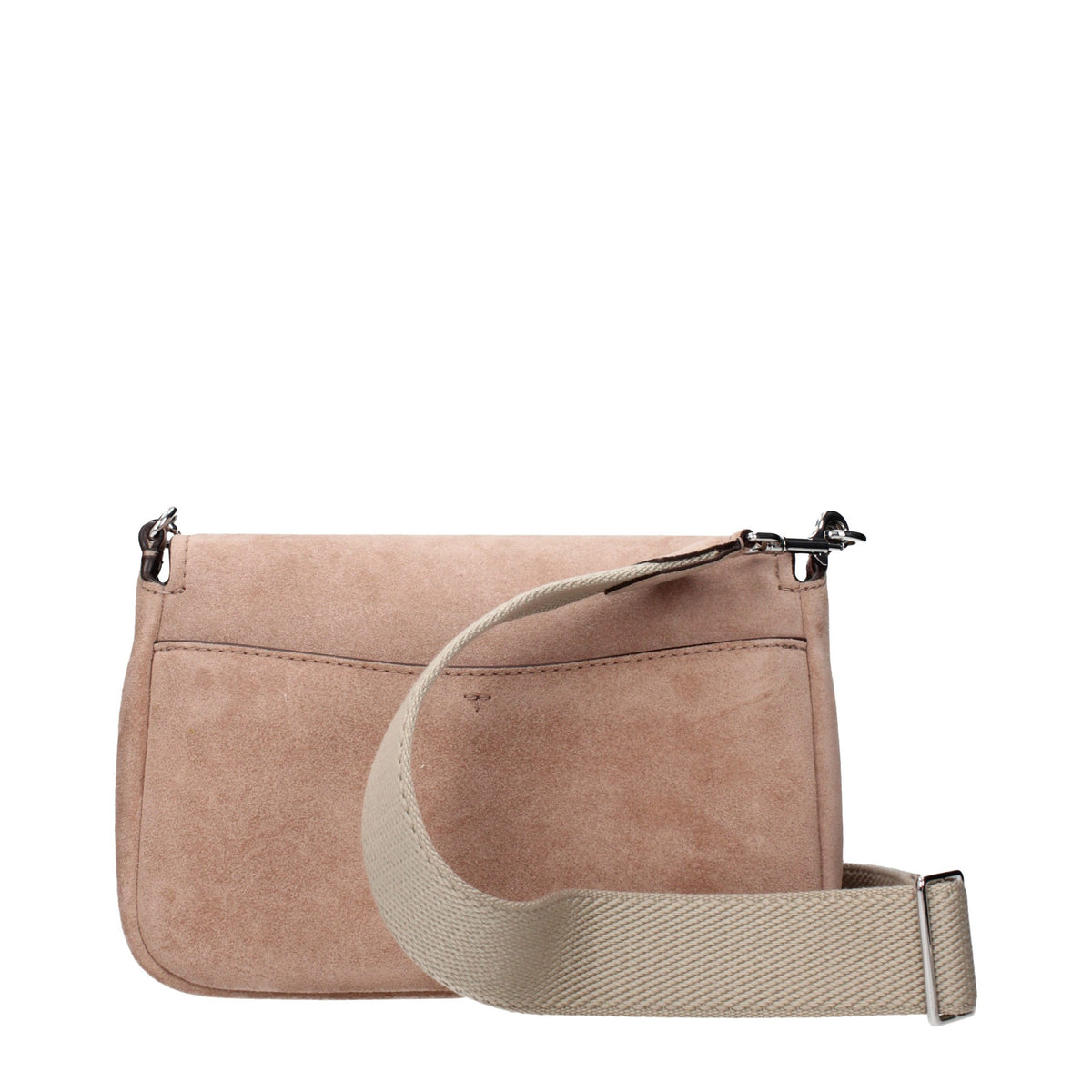Indulge in the Tory Burch Pink Leather Crossbody Bag, a symbol of exquisite craftsmanship and timeless elegance, perfect for the discerning individual who appreciates luxury.