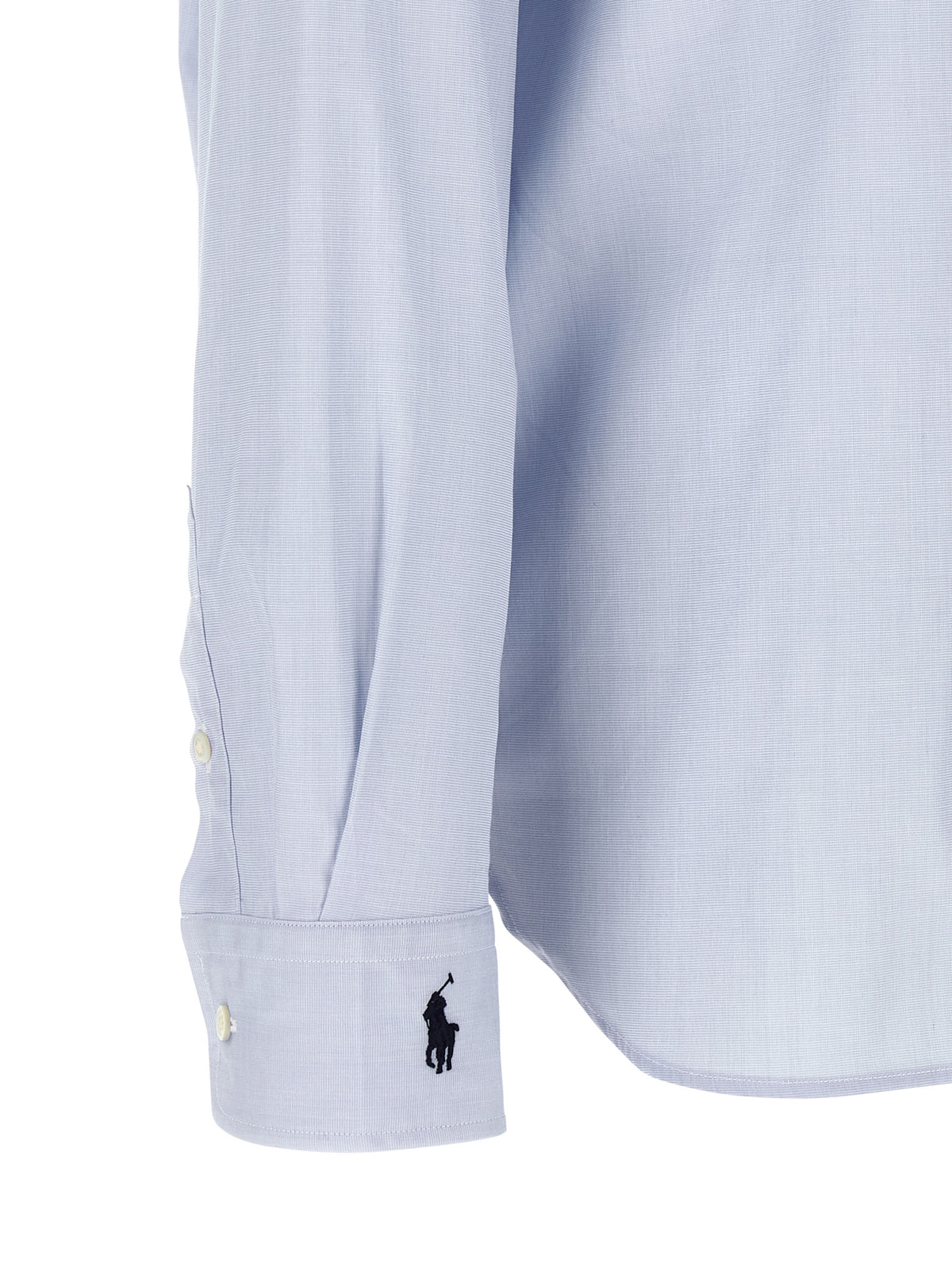 Indulge in the elegance of the Polo Ralph Lauren Blue Cotton Blouse, where exquisite craftsmanship meets contemporary style for a sophisticated yet relaxed allure.