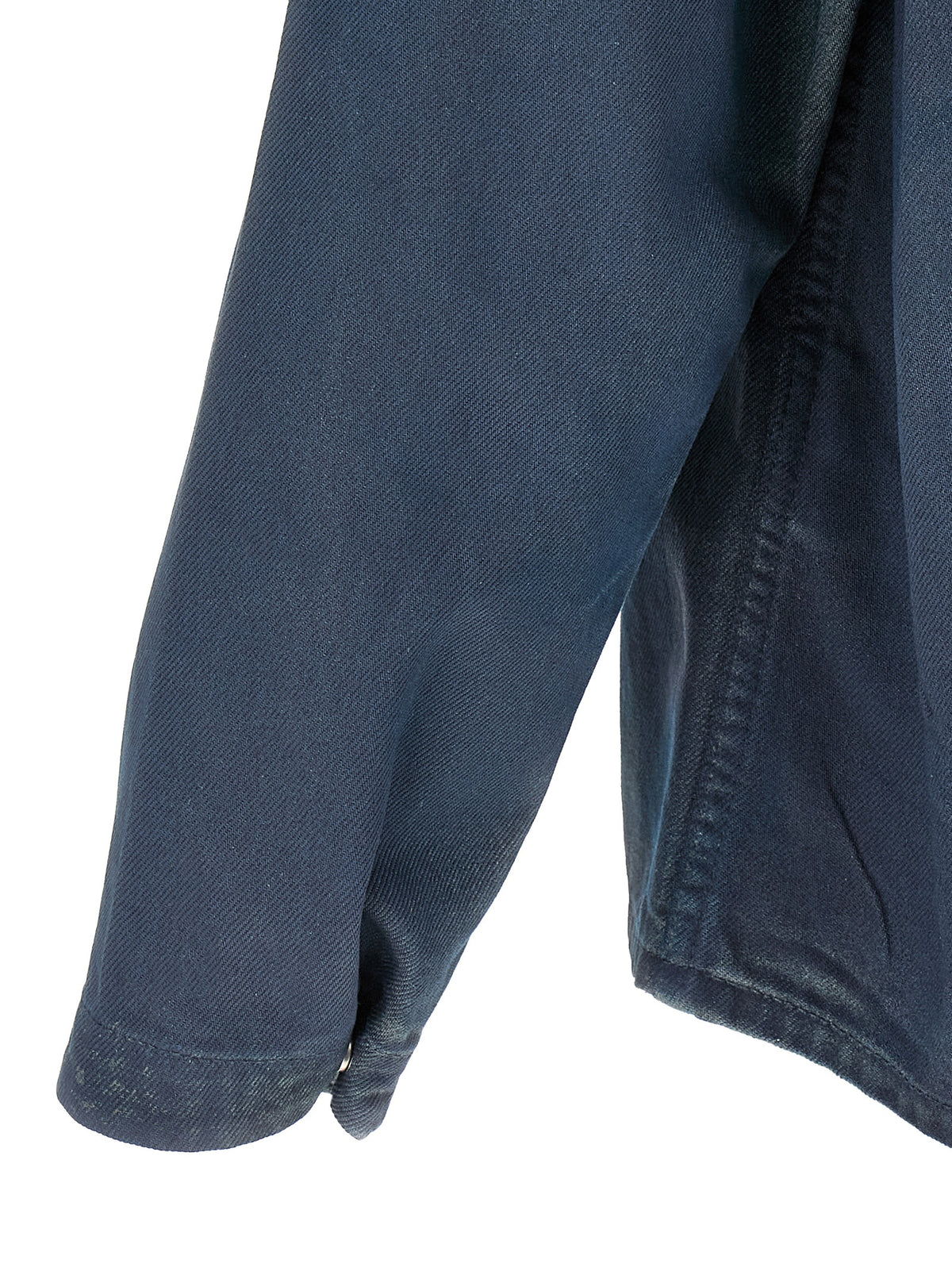 Discover the Stone Island Blue Cotton Blouse, a masterful blend of utilitarian elegance and comfort, crafted for those who appreciate refined style and exceptional quality.
