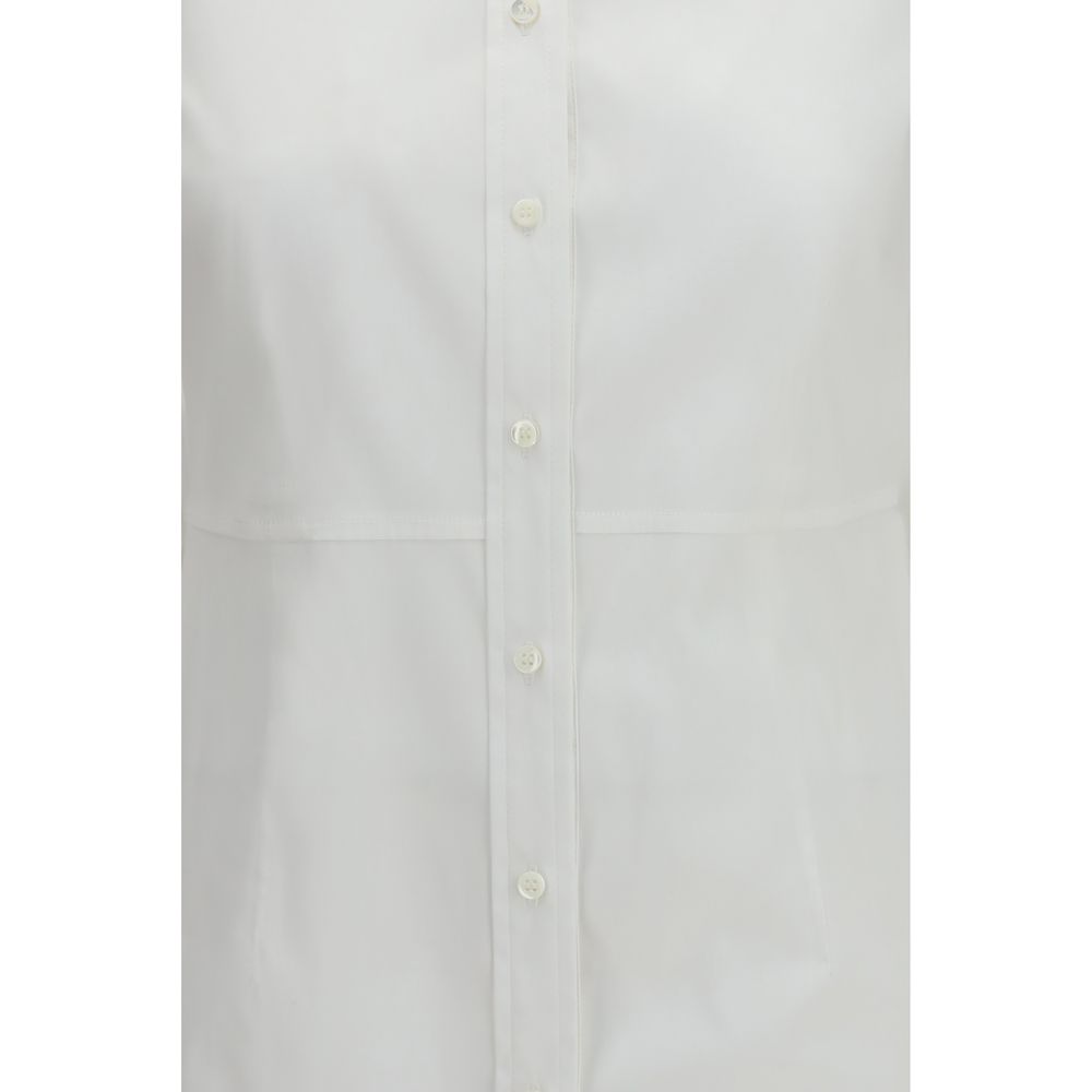 Brunello Cucinelli White Cotton Shirt