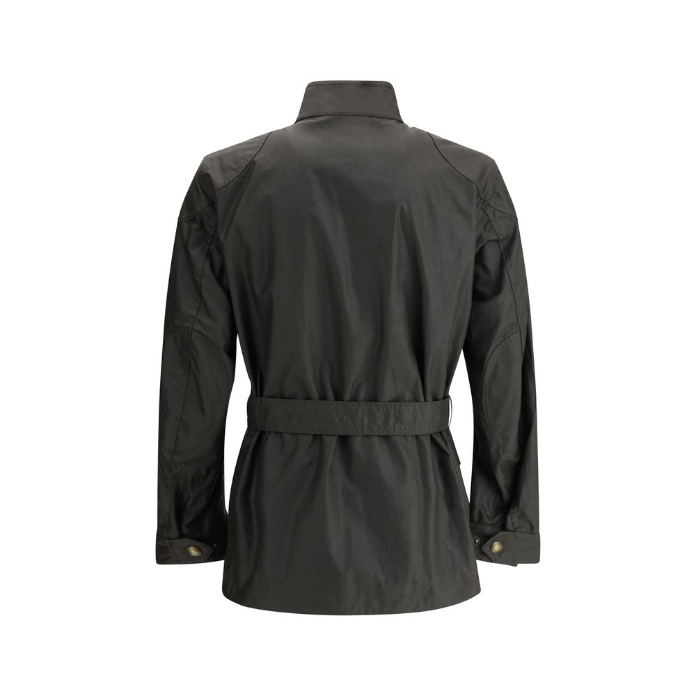 Belstaff Bicolor Cotton Full-Length Jacket for Timeless Elegance