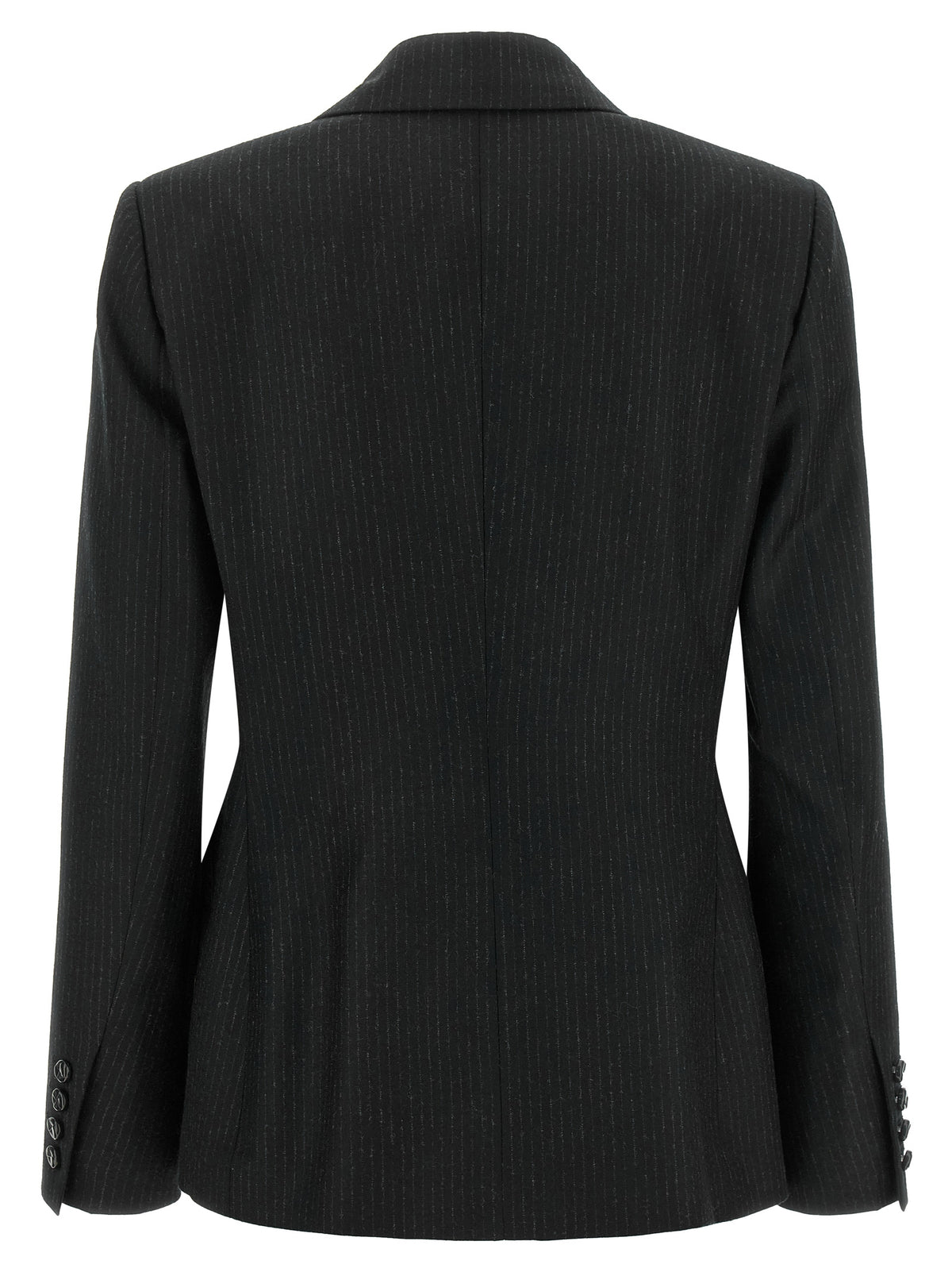 Elevate your wardrobe with the Blazé Milano Black Virgin Wool Blazer, a timeless masterpiece crafted in Italy, merging luxurious materials with impeccable design for the discerning individual.
