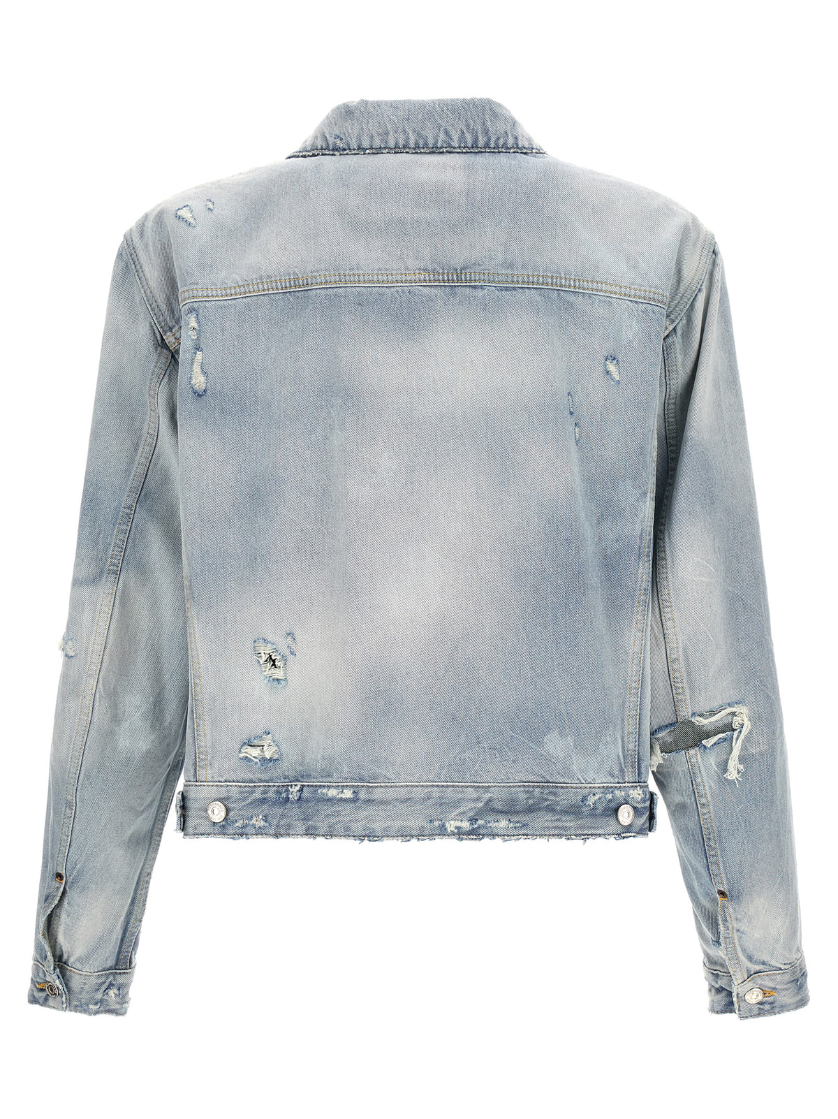 Dsquared² Blue Cotton Denim Jacket