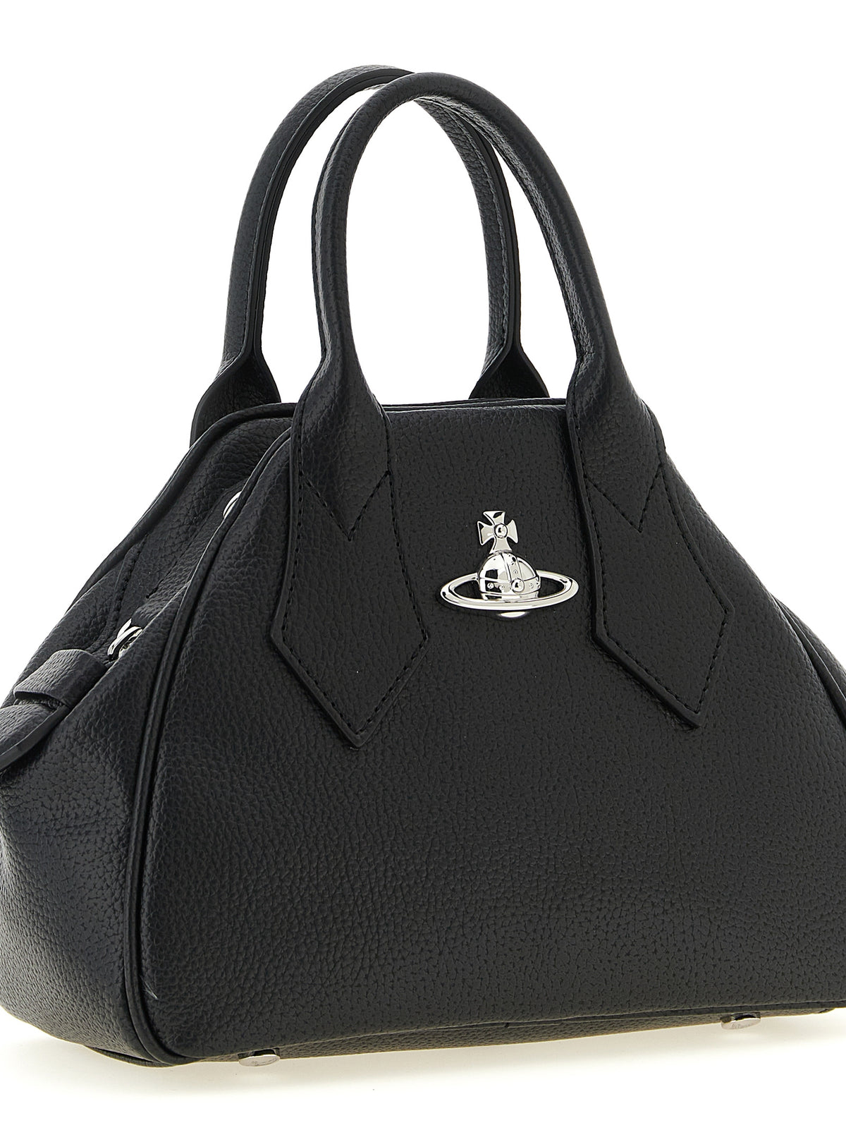 Discover the Vivienne Westwood Small PU ‘Yasmine’ handbag, a masterpiece of Italian craftsmanship, blending elegance and versatility for the discerning modern individual.