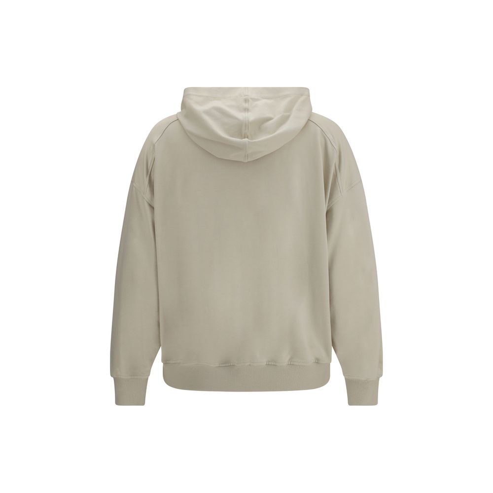 Experience the allure of Brunello Cucinelli's Beige Cotton Sweatshirt, a testament to luxury and sophistication, crafted for those who appreciate refined elegance.
