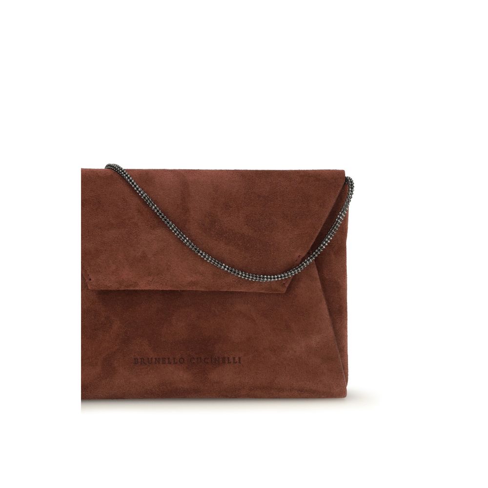 Elevate your style with the Brunello Cucinelli Bordeaux Calf Leather Bos Taurus Shoulder Bag, a masterpiece of exquisite craftsmanship and timeless elegance, perfect for discerning individuals.