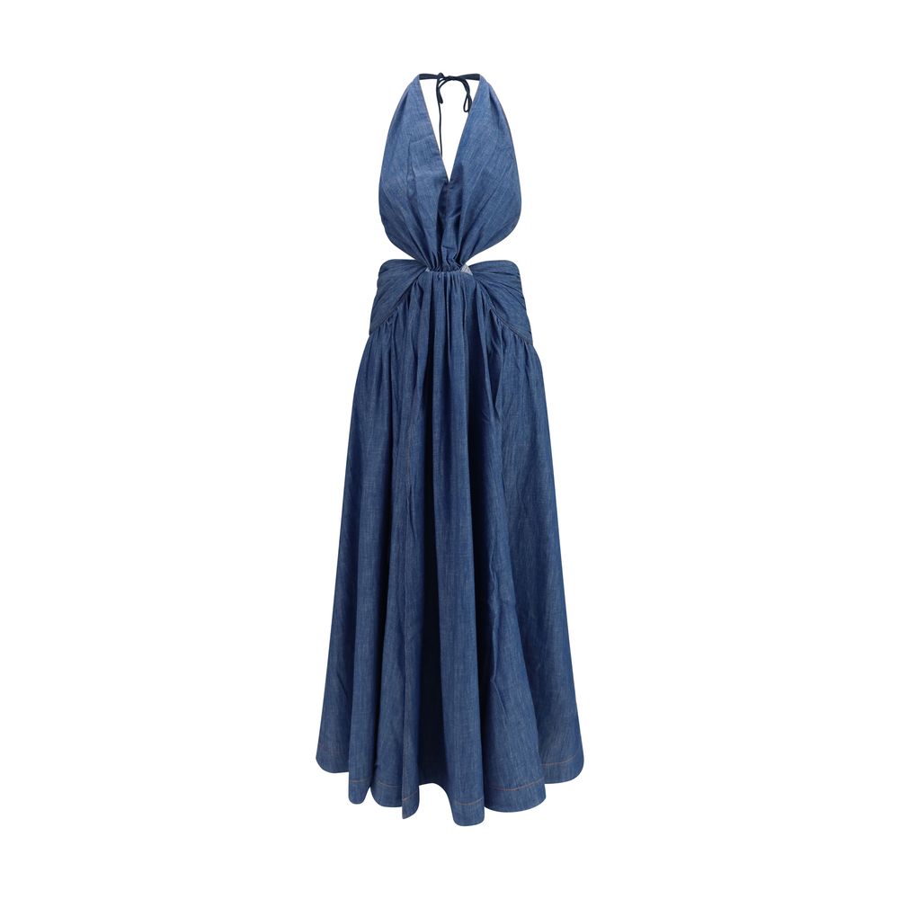 Zimmermann Halterneck Maxi Dress - Effortless Summer Elegance