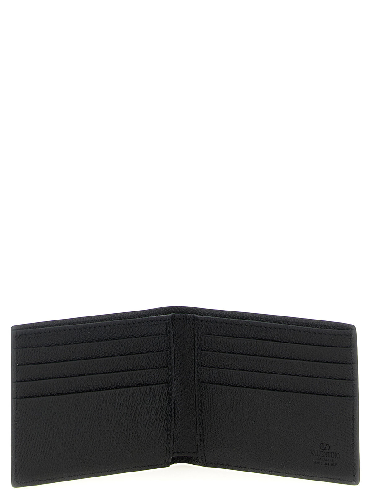 Valentino Garavani Black Calfskin Wallet - Timeless Luxury Accessory