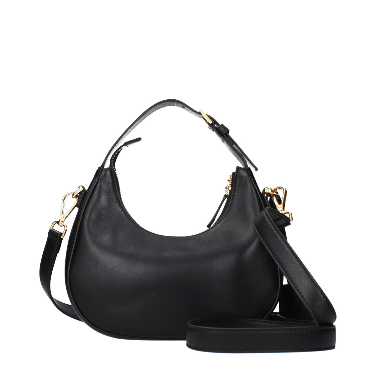 Versace Black Leather Handbag - Exquisite Luxury Redefined