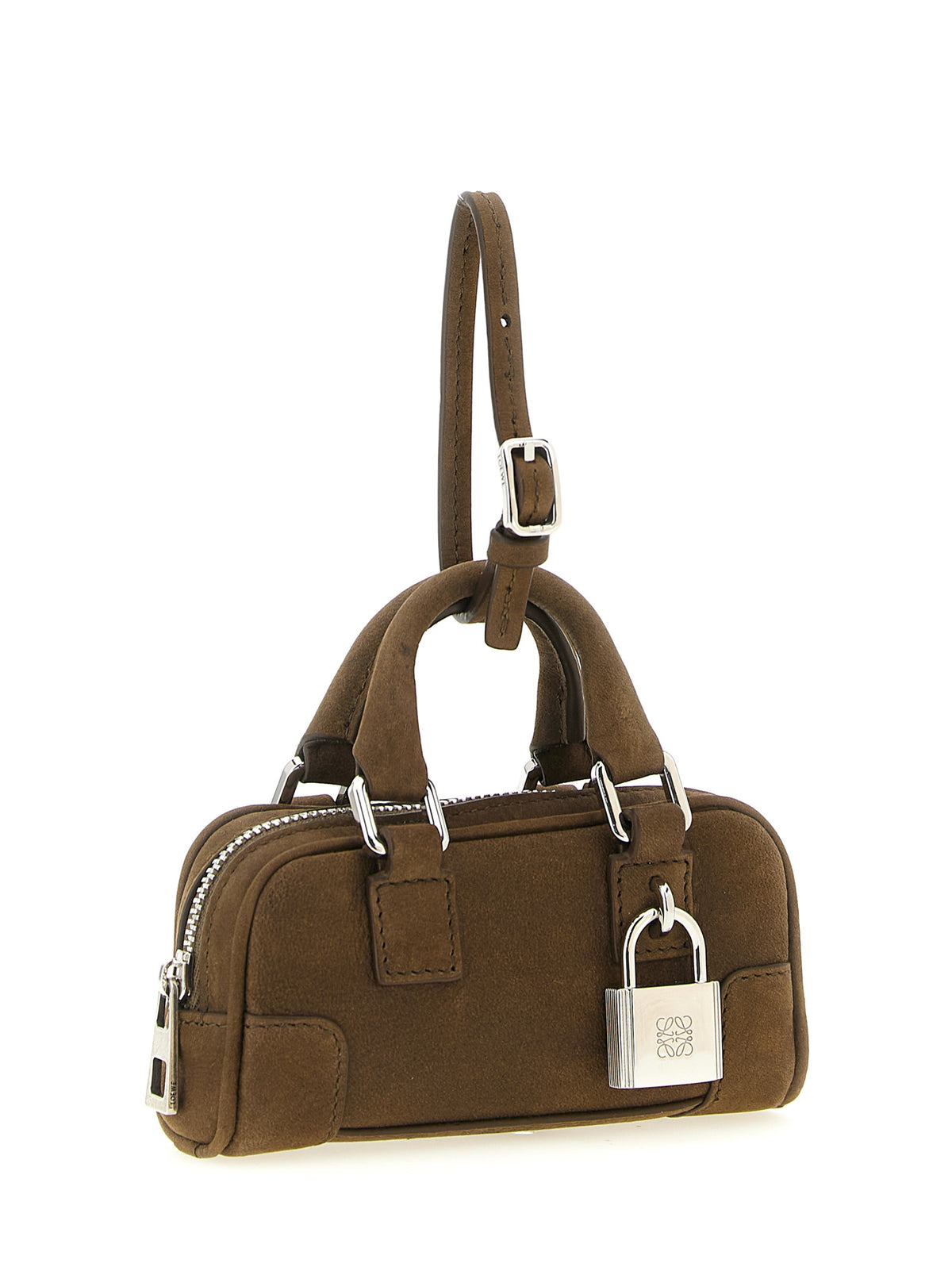 Discover the LOEWE Nano ‘Amazona,’ a brown calfskin handbag that embodies exquisite craftsmanship and timeless elegance, perfect for those who appreciate luxury.