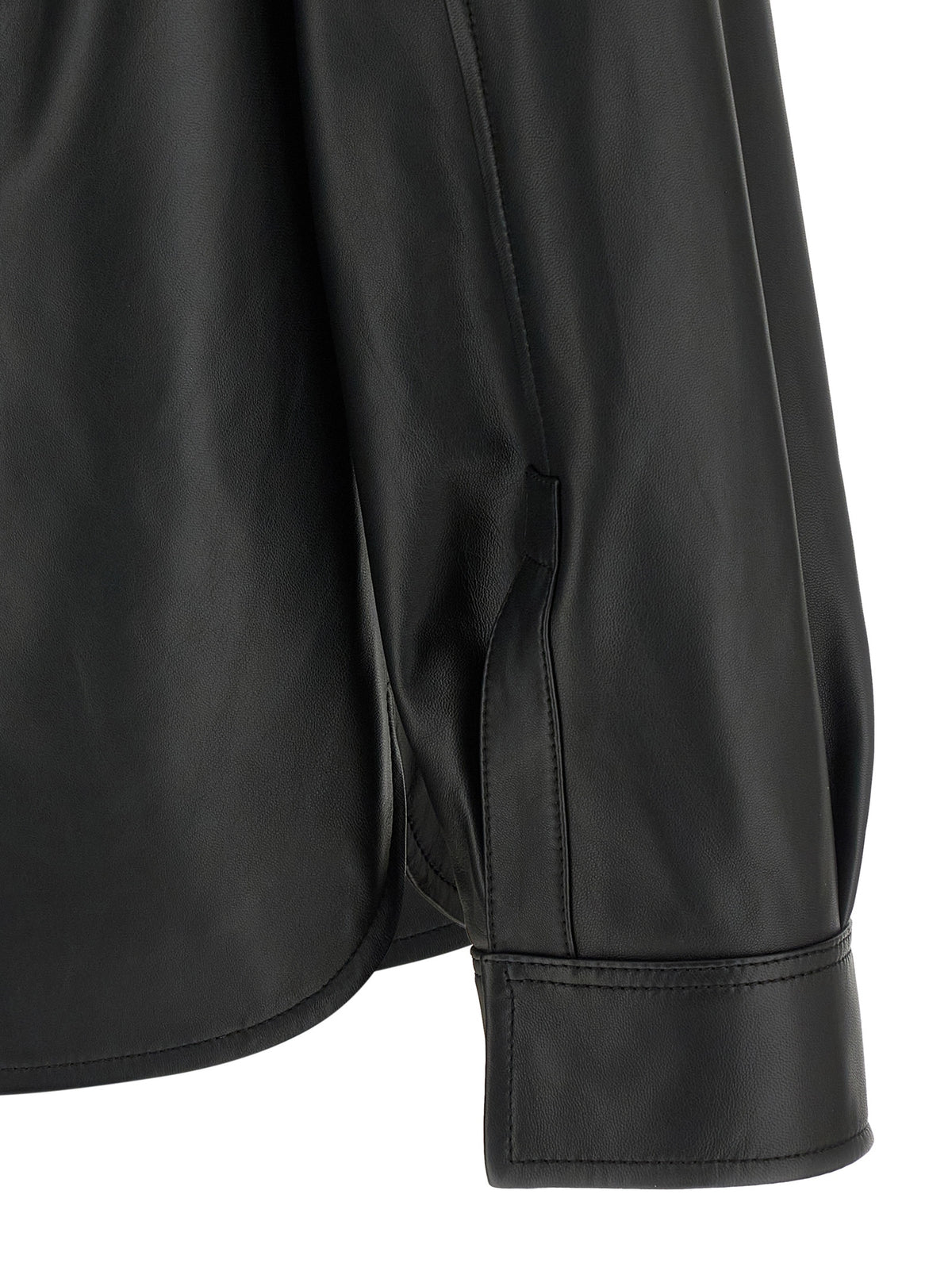 Elevate your wardrobe with the Loewe Black Lamb Leather Jacket, a masterpiece of Spanish craftsmanship that embodies timeless elegance and modern sophistication.