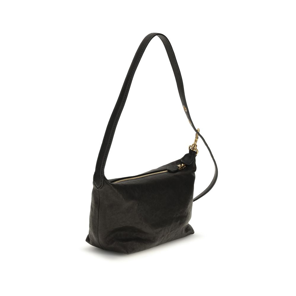 Discover the Miu Miu Black Suede Leather Shoulder Bag, a masterpiece of sumptuous suede and exquisite craftsmanship, perfect for elevating your sophisticated style.