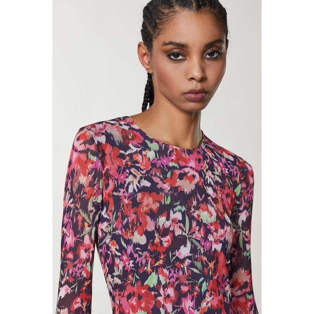 Patrizia Pepe Red Polyester Casual Dress