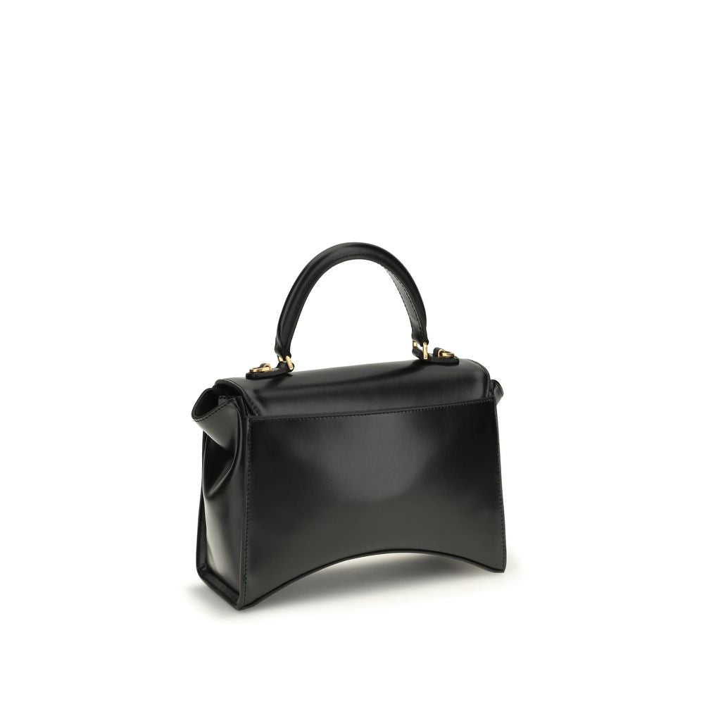 Elevate your style with the Balenciaga Black Calf Leather Bos Taurus Shoulder Bag, a symbol of timeless elegance and Italian craftsmanship, perfect for the discerning individual.
