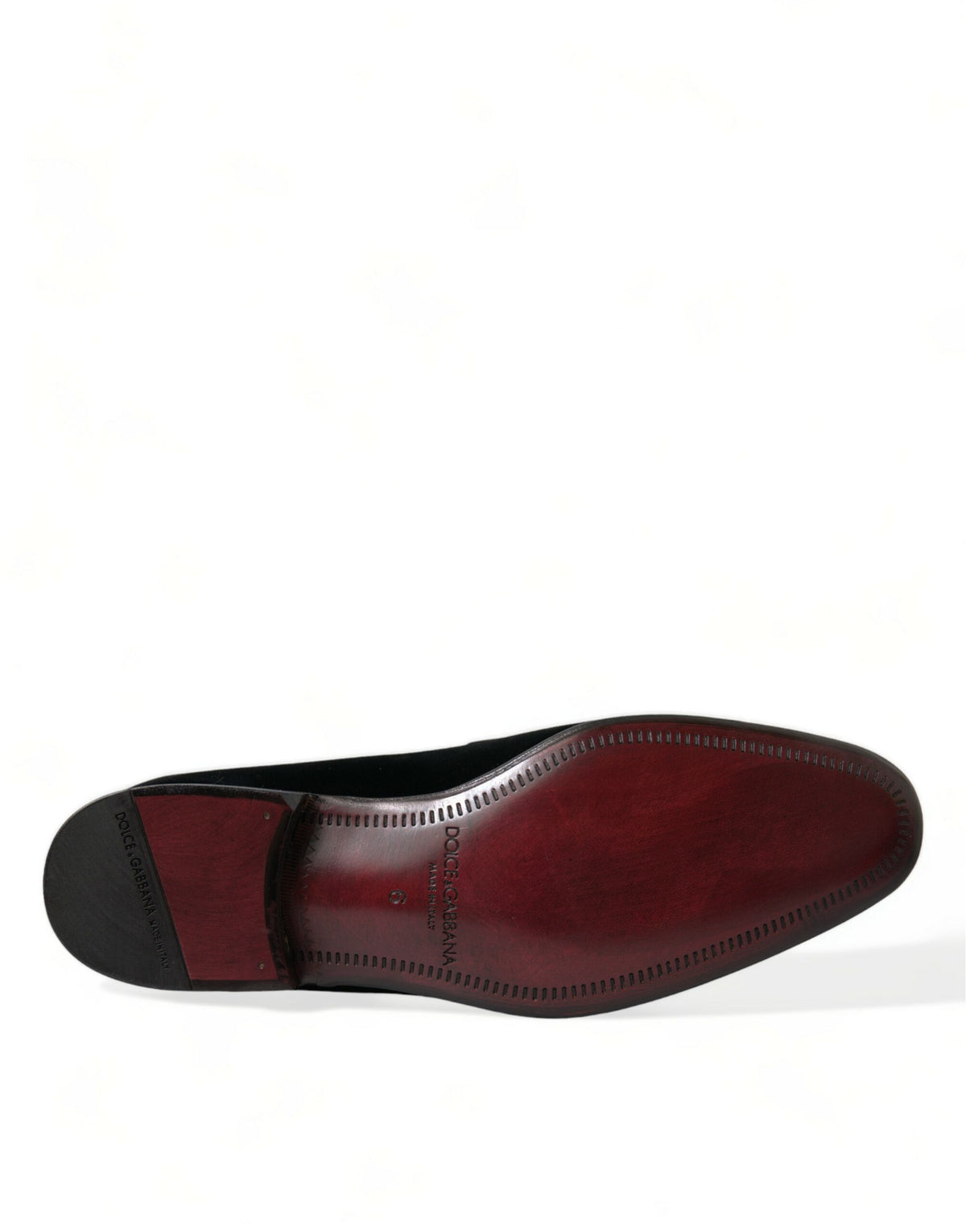 Dolce & Gabbana Black Velvet Loafers - Timeless Luxury Footwear