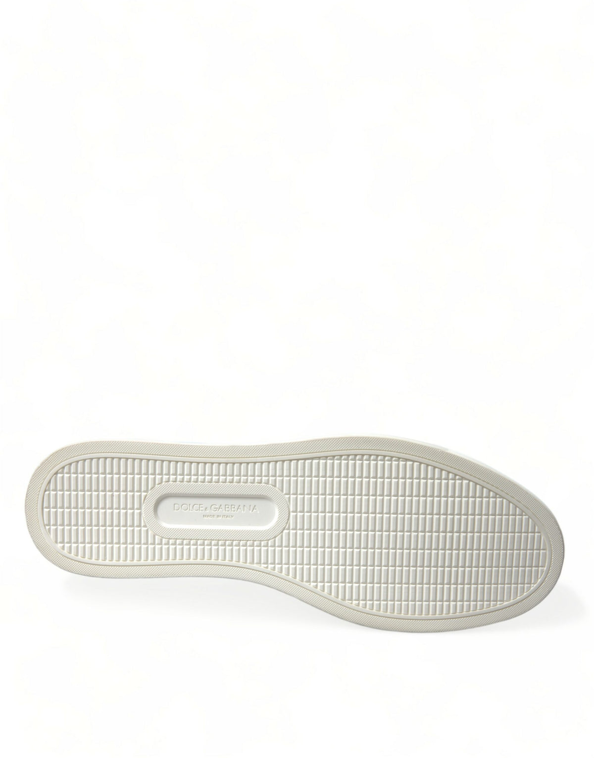 Indulge in the exquisite Dolce & Gabbana White Bordeaux Leather Logo Low Top Sneakers, where luxurious calf leather meets timeless elegance for the discerning individual.