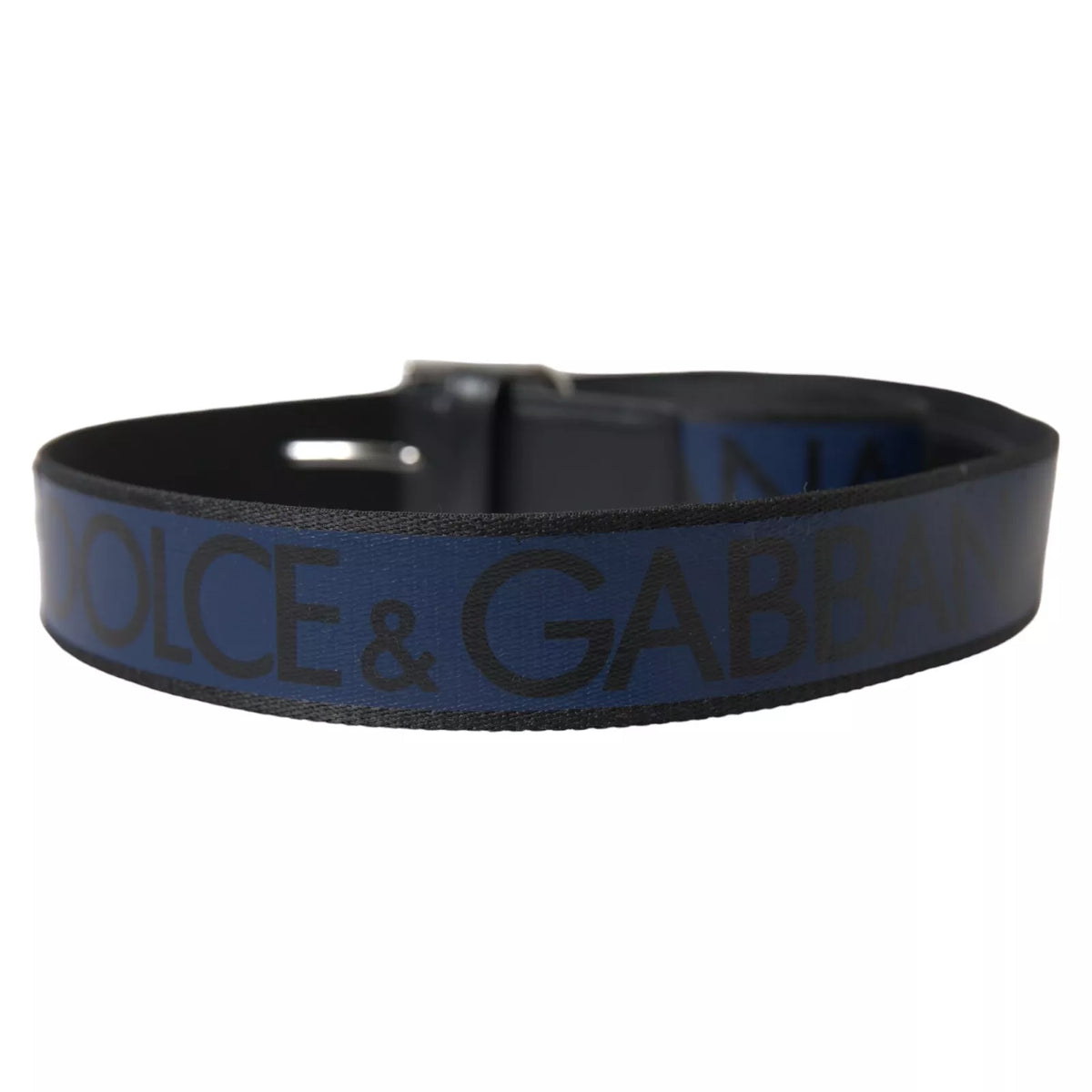 Dolce & Gabbana Silver Buckle Belt - Exquisite Luxury Accessory