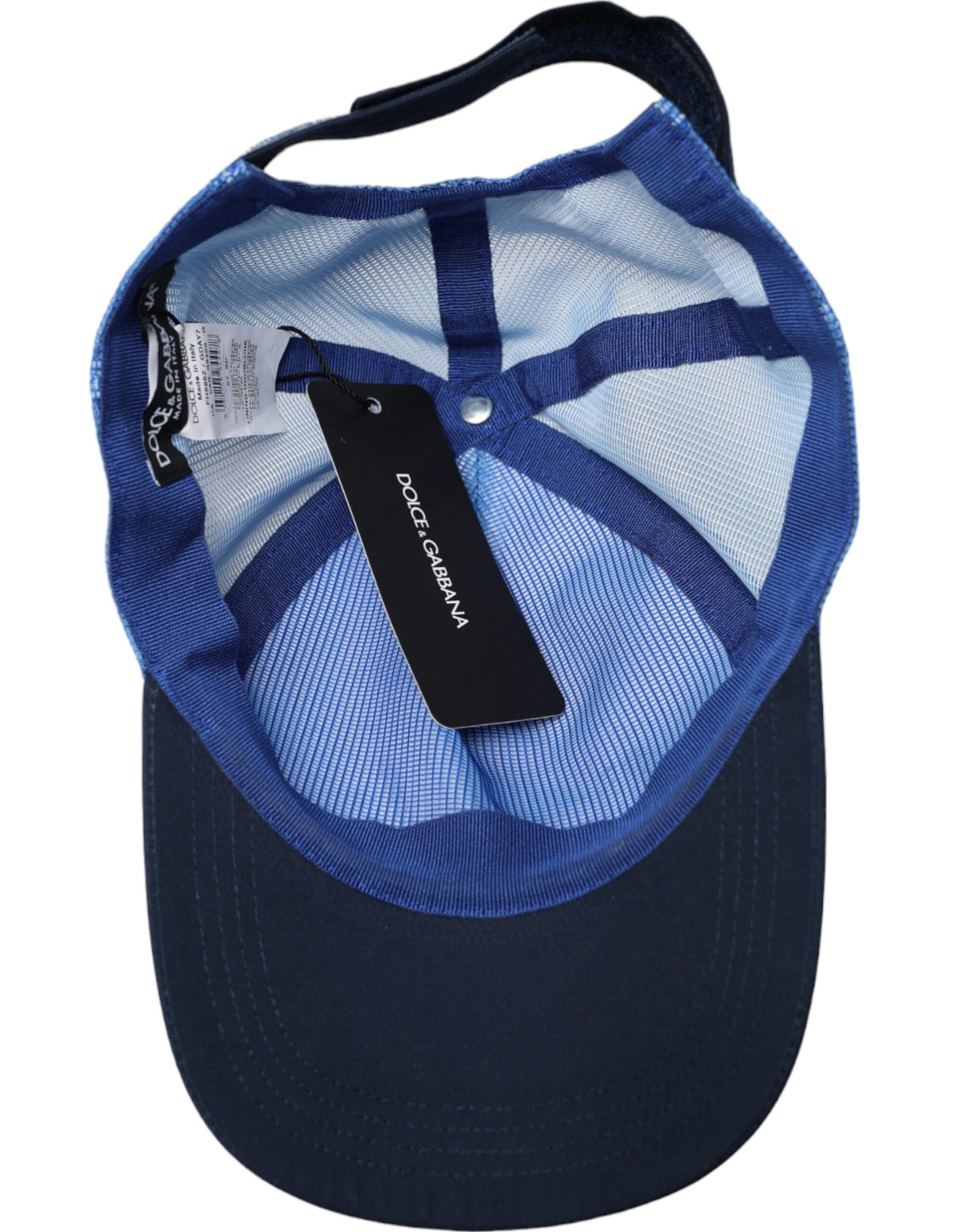 Dolce & Gabbana Italia Mesh Baseball Hat - Luxe Designer Accessory