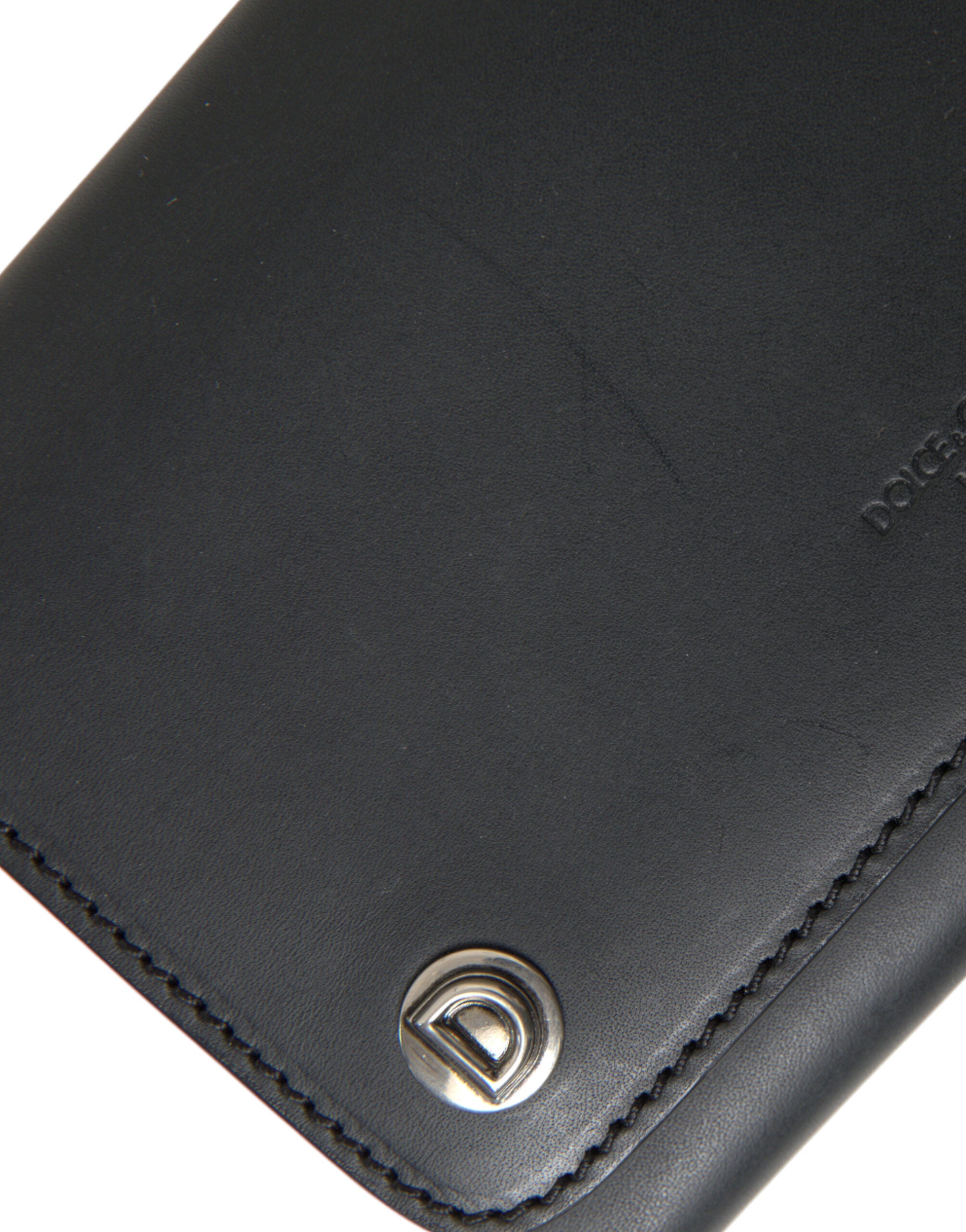 Dolce & Gabbana Elegant Black Leather Shoulder Bag - DEA STILOSA MILANO
