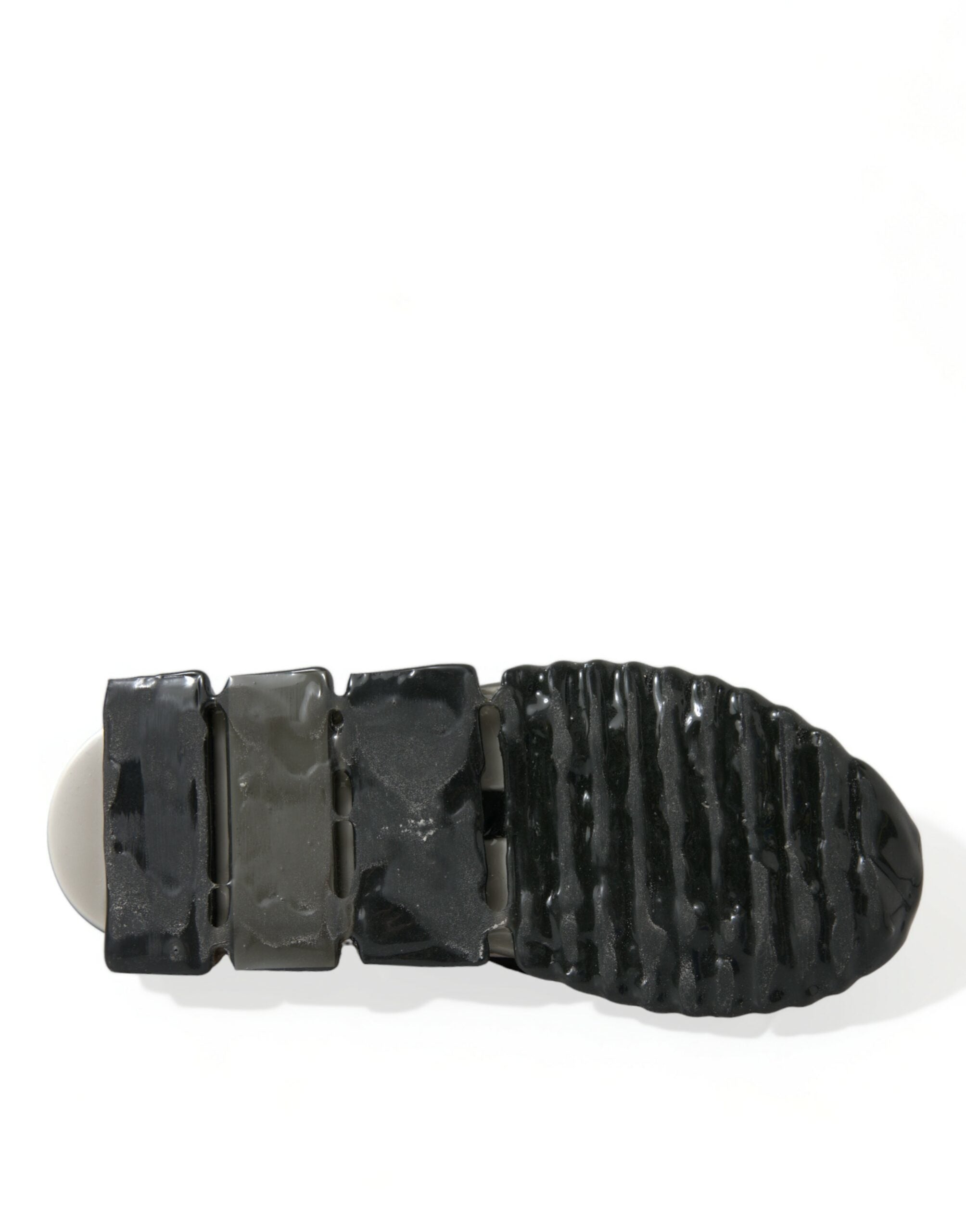 Dolce & Gabbana Black White Slip On Sneakers Sorrento Shoes - DEA STILOSA MILANO