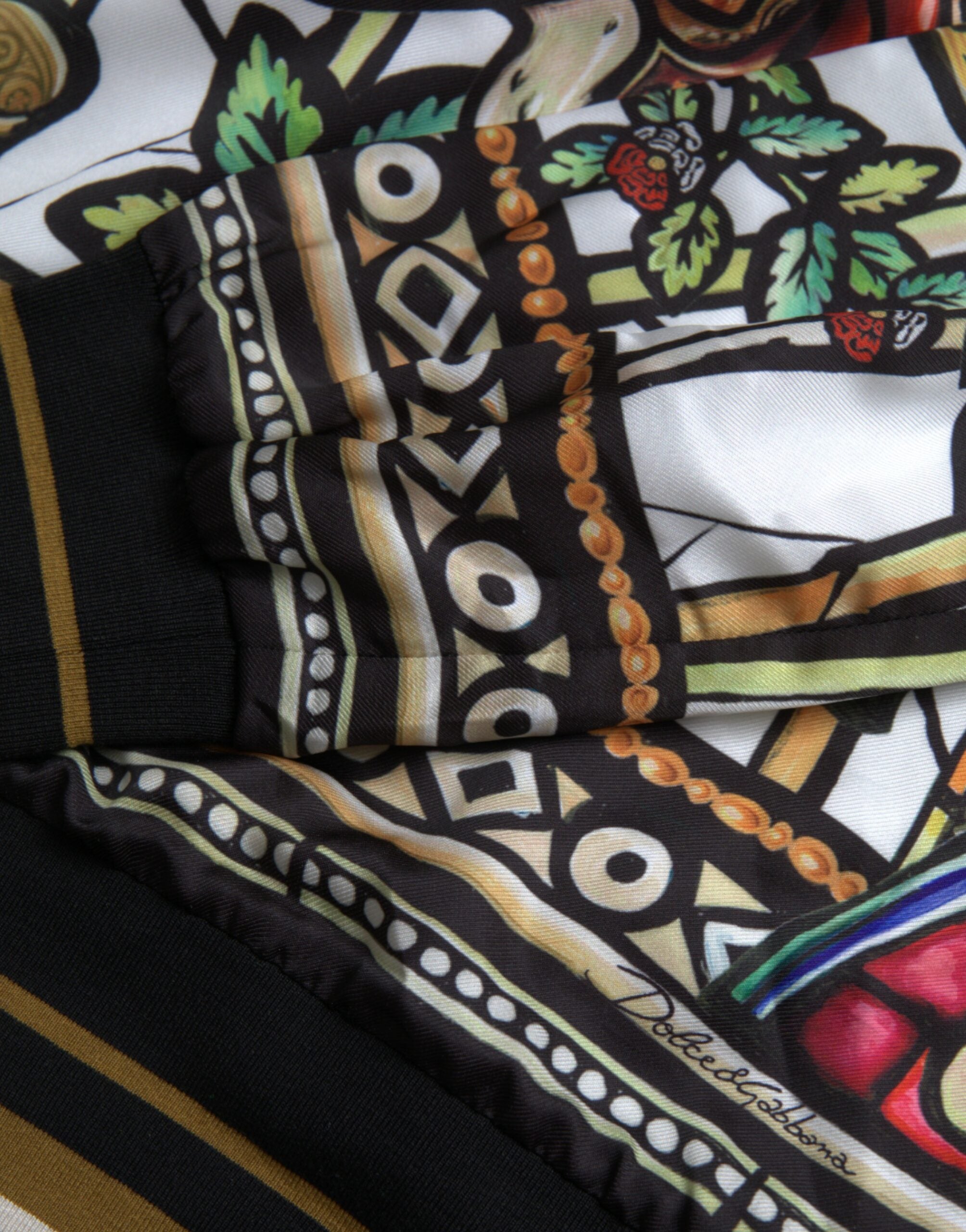 Dolce & Gabbana Napoleon Print Crew Neck Pullover Sweater - DEA STILOSA MILANO