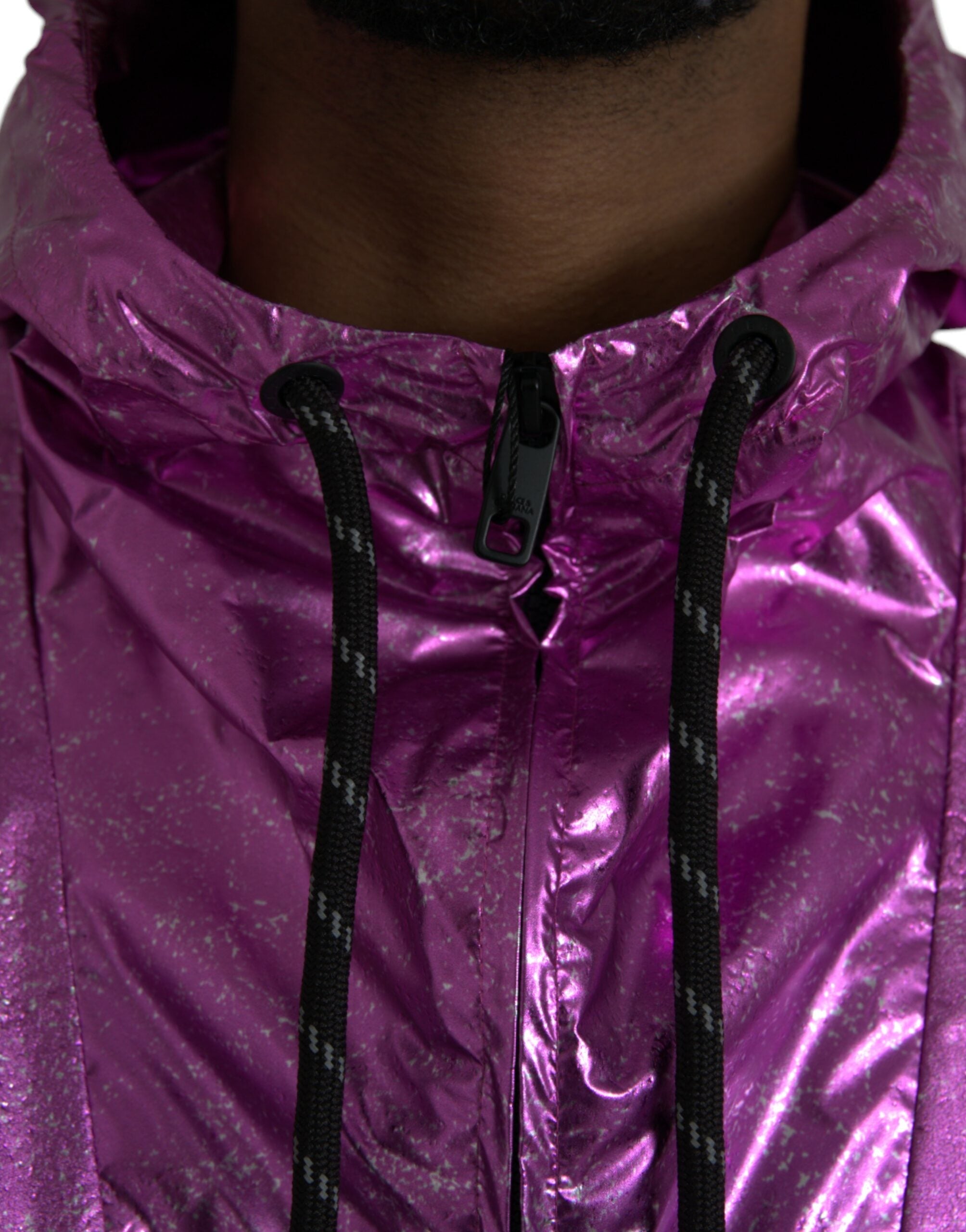 Dolce & Gabbana Pink Purple Ombre Hooded Pullover Sweatshirt Jacket - DEA STILOSA MILANO