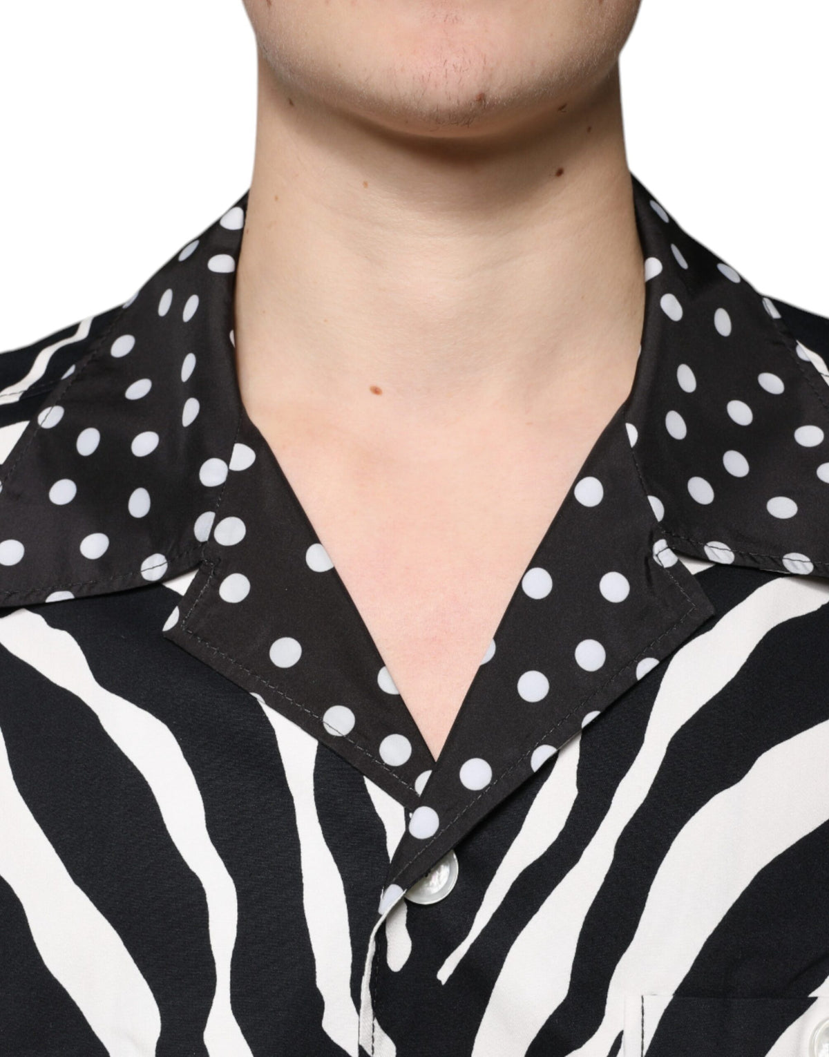 Dolce & Gabbana Zebra Print Oversize Shirt - Artisanal Luxury
