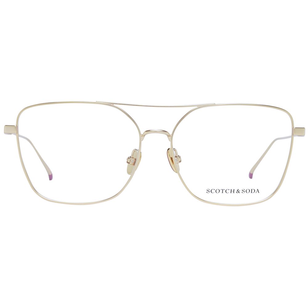 Scotch & Soda Gold Women Optical Frames - DEA STILOSA MILANO