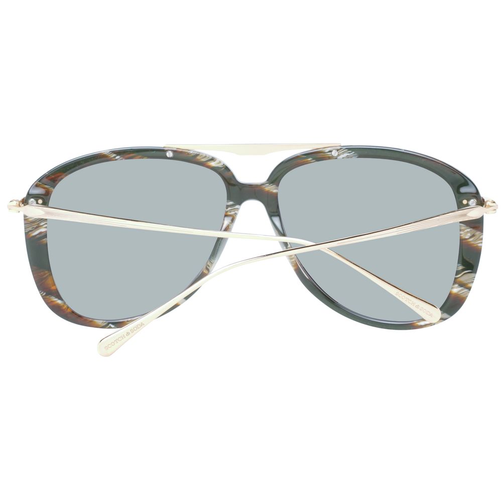 Scotch & Soda Black Men Sunglasses - DEA STILOSA MILANO