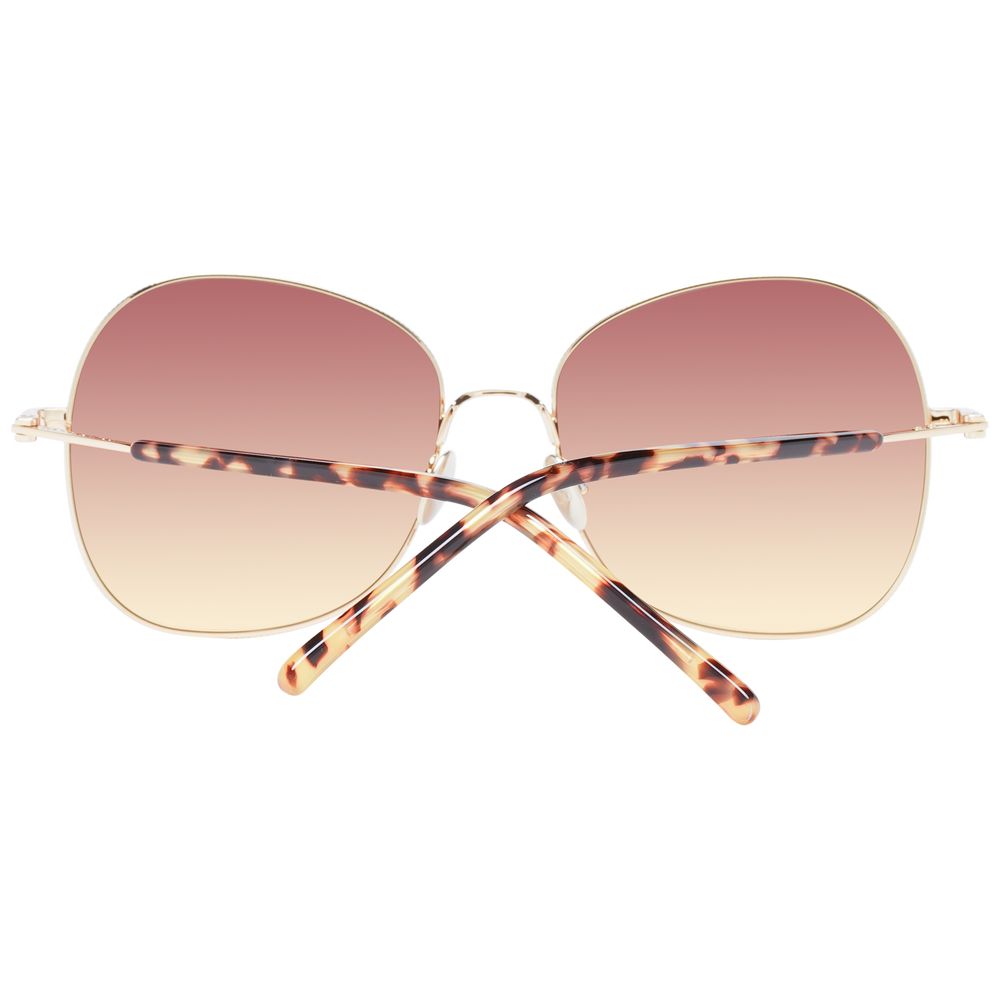 Scotch & Soda Gold Women Sunglasses - DEA STILOSA MILANO