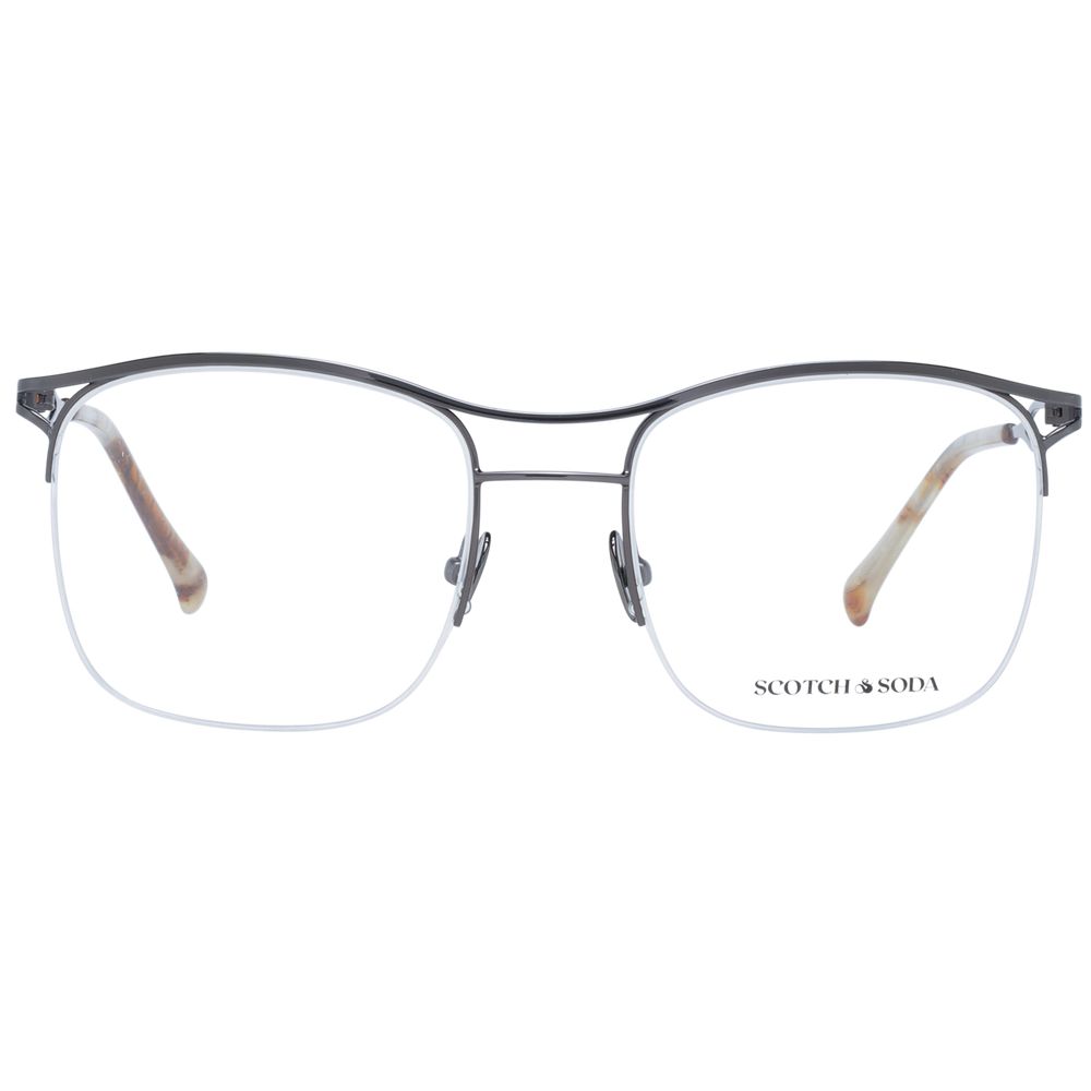 Scotch & Soda Gray Men Optical Frames - DEA STILOSA MILANO