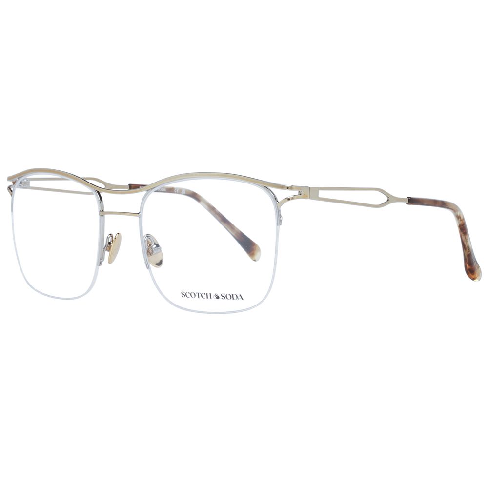 Scotch & Soda Silver Men Optical Frames - DEA STILOSA MILANO