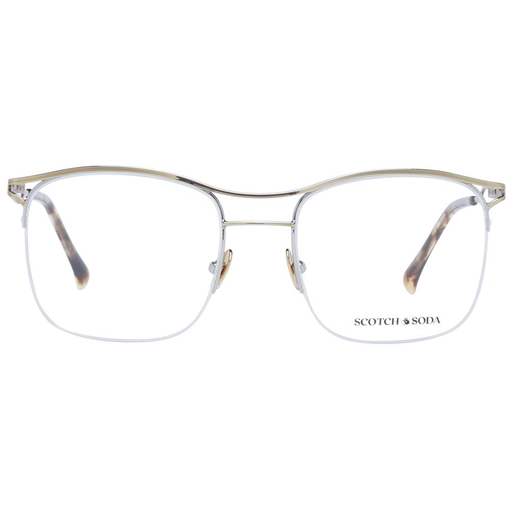 Scotch & Soda Silver Men Optical Frames - DEA STILOSA MILANO