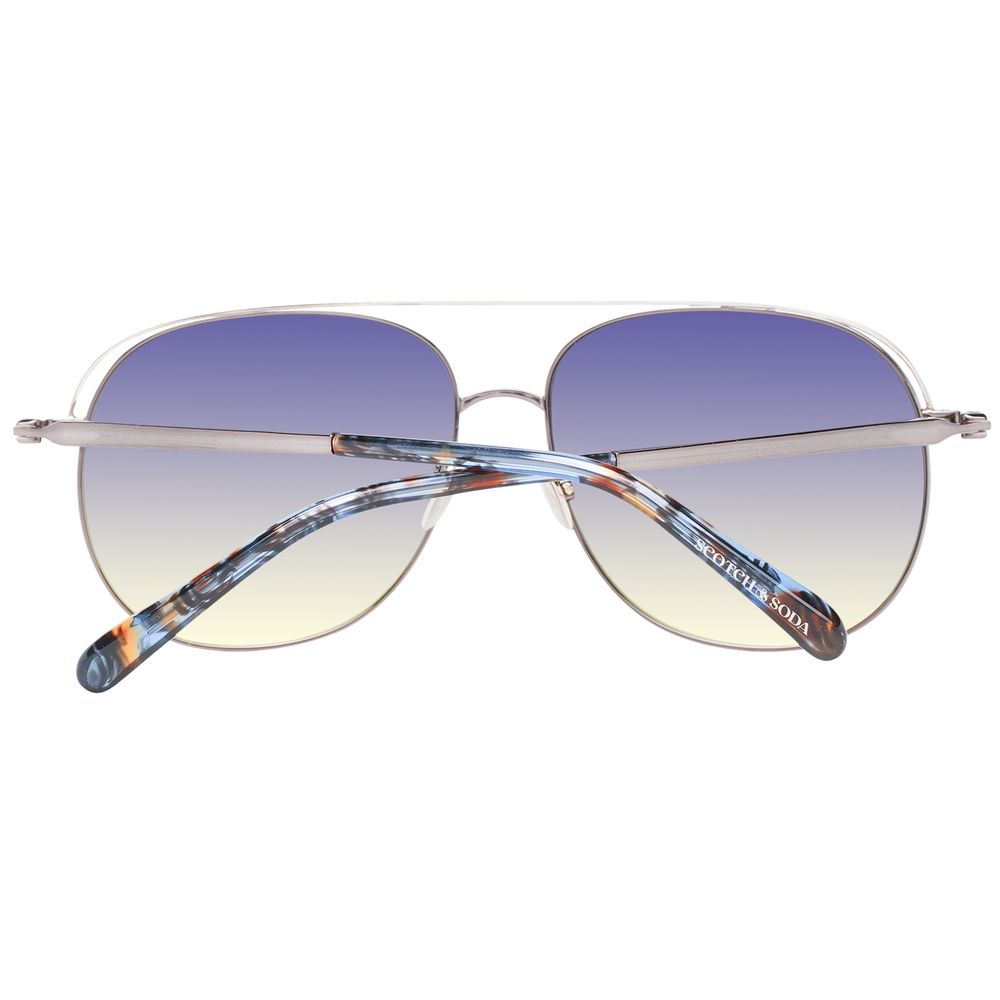 Scotch & Soda Silver Men Sunglasses - DEA STILOSA MILANO