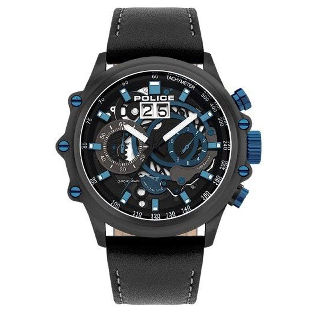 Police Black Men Watch - DEA STILOSA MILANO