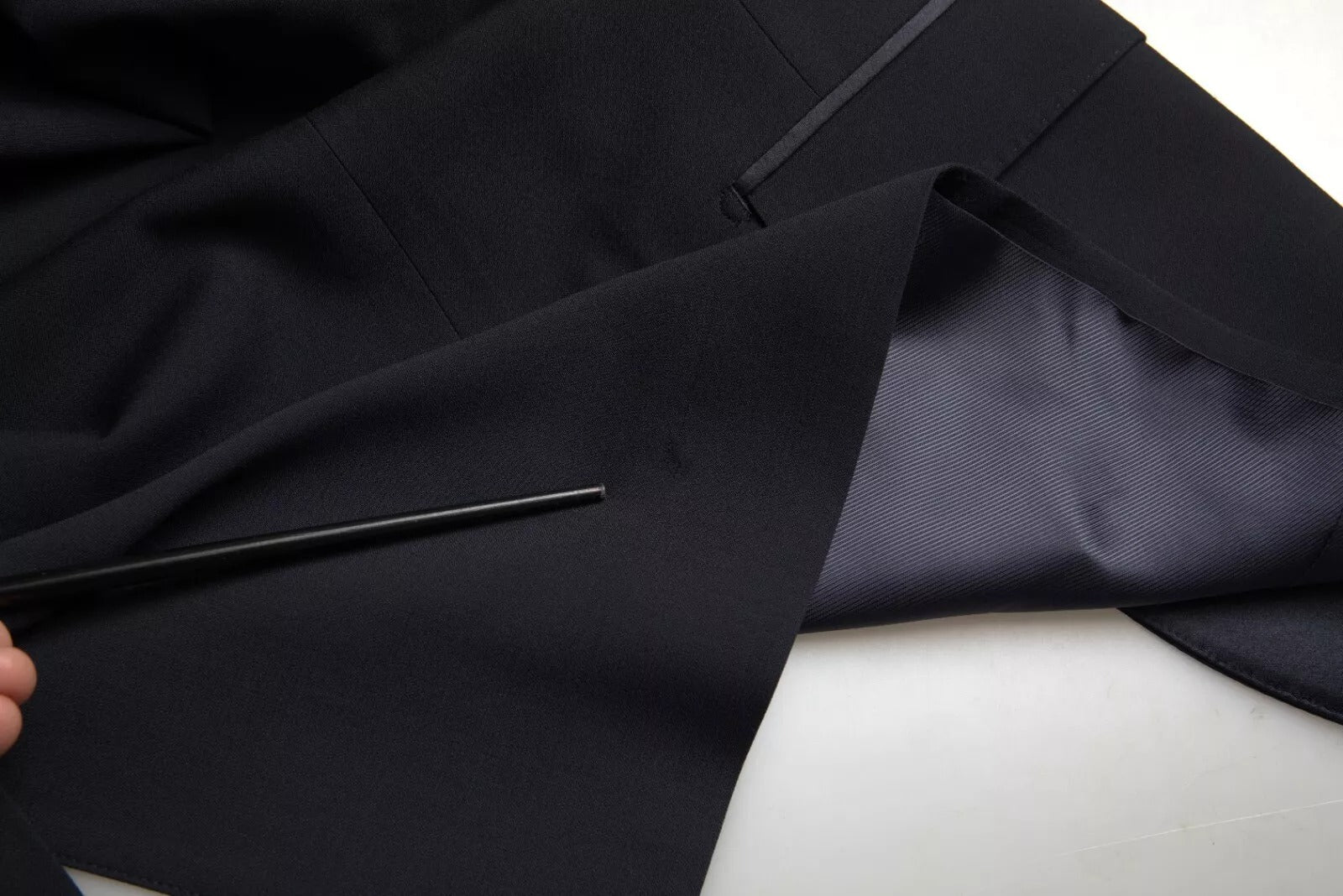 Dolce & Gabbana Black 3 Piece Single Breasted MARTINI Suit